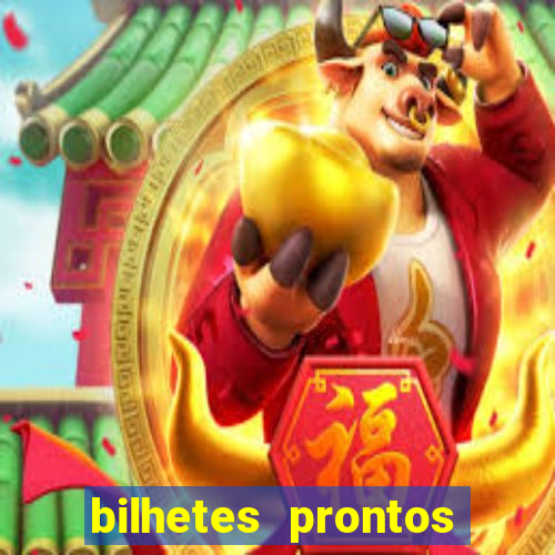 bilhetes prontos futebol hoje